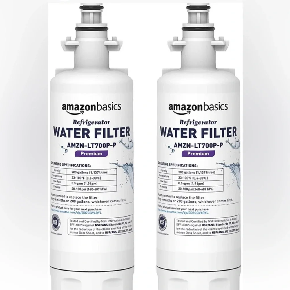 LG LT700P ADQ36006101  Refrigerator Water Filter 2pack Premium Filtration